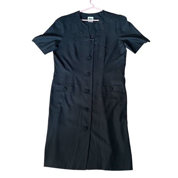 Leslie Fay Dresses & Skirts - Vintage Leslie Fay - Womens Black Dress Sz 16